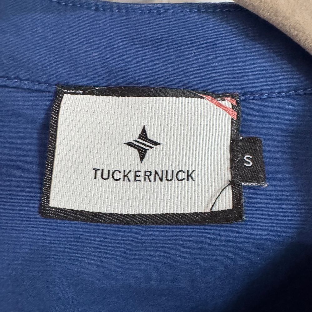 Women’s Tuckernuck Royal Shirt Dress - Size Small  - Royal Blue - Picture 3 of 4